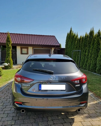 Mazda 3 cena 77500 przebieg: 58100, rok produkcji 2018 z Rabka-Zdrój małe 121